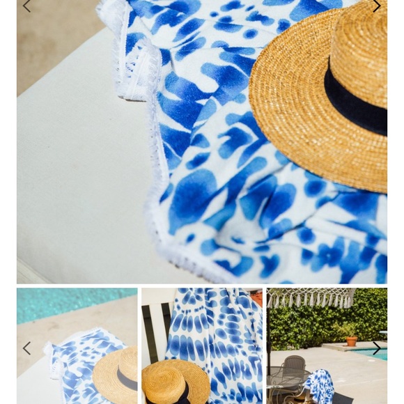 Enchante Home round beach towel - Picture 1 of 2